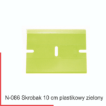 n-086-skrobak-10-cm-plastikowy-zielony-foliggo-importer-folii